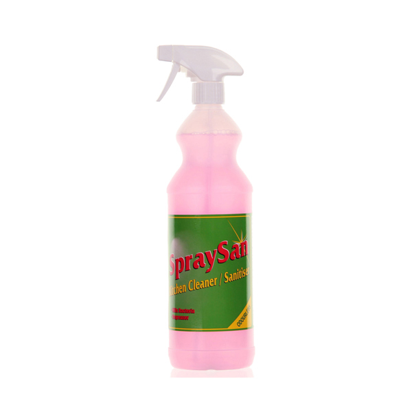 JMS SpraySan Kitchen Cleaner / Sanitiser (6 x 1 litre)