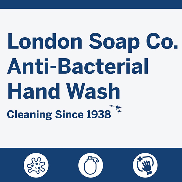 London Soap Co Anti-Bac Hand Wash (10 x 500ml)