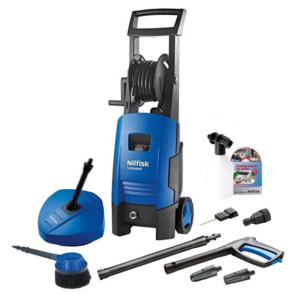 Nilfisk Centennial Refurbished Pressure Washer with Patio Cleaner & Rotary Brush