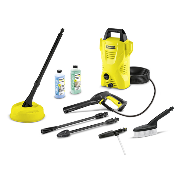 Karcher Classic K2 Compact Car & Home Pressure Washer Bundle