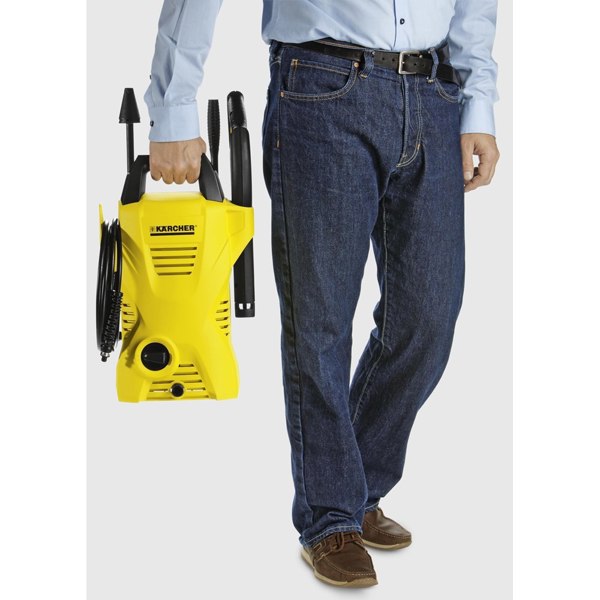 Karcher Classic K2 Compact Car & Home Pressure Washer Bundle