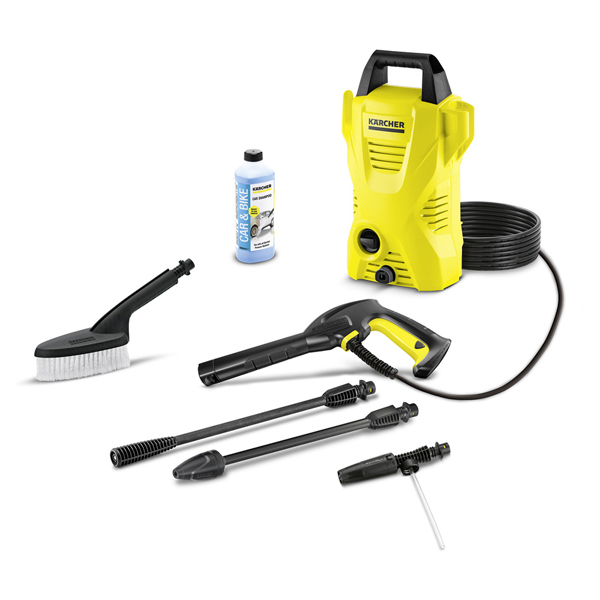 Karcher Classic K2 Compact Car Pressure Washer Bundle