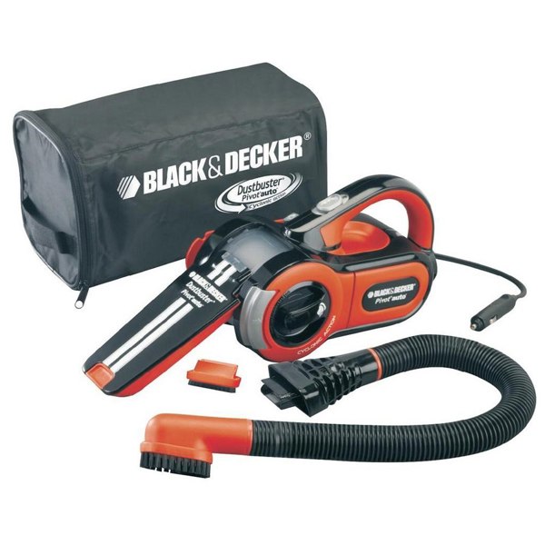 Black & Decker PAV1205 12v Dustbuster� Pivot� Auto� Hand Vac