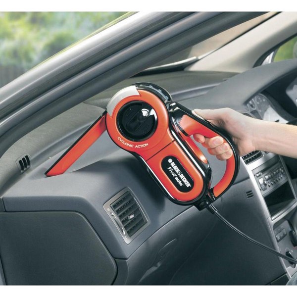 Black & Decker PAV1205 12v Dustbuster� Pivot� Auto� Hand Vac