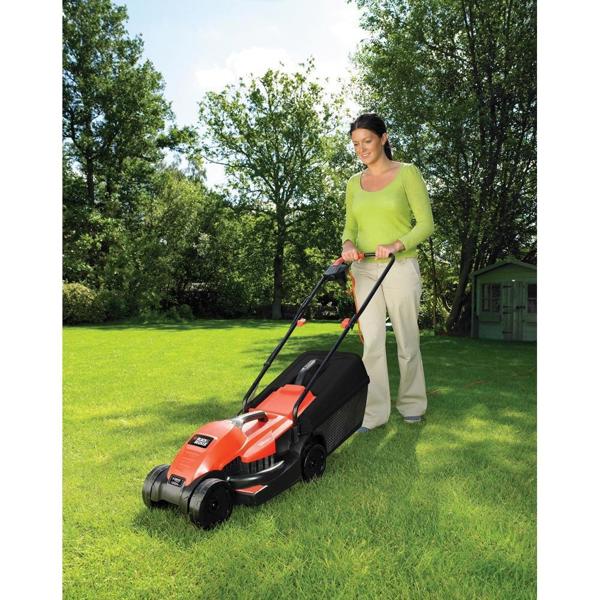 Black & Decker EMAX32S EdgeMax 1200W 32cm Electric Lawnmower