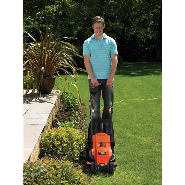 Black & Decker EMAX32S EdgeMax 1200W 32cm Electric Lawnmower