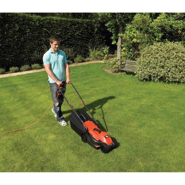 Black & Decker EMAX32S EdgeMax 1200W 32cm Electric Lawnmower
