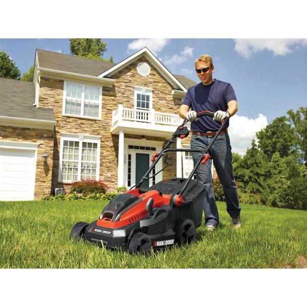 Black & Decker CLM3820L2 36v Li-Ion 38cm Cordless Lawnmower with 2 Batteries