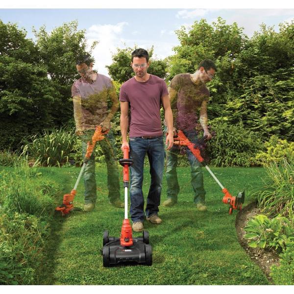 Black & Decker ST5530CM 3-in-1 550W Strimmer with City Mower Deck