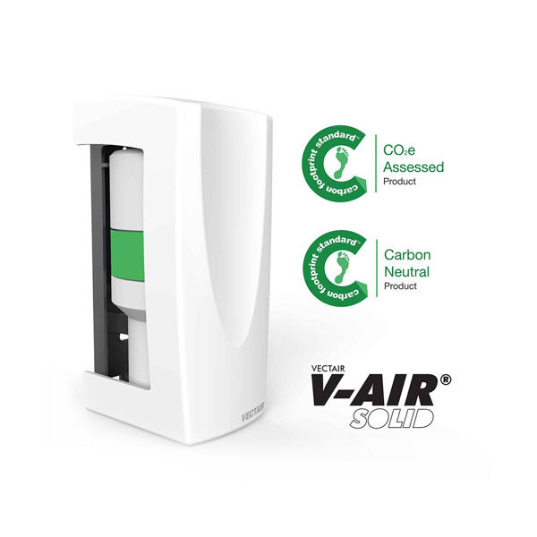 Vectair V-Air Solid Dispenser - White