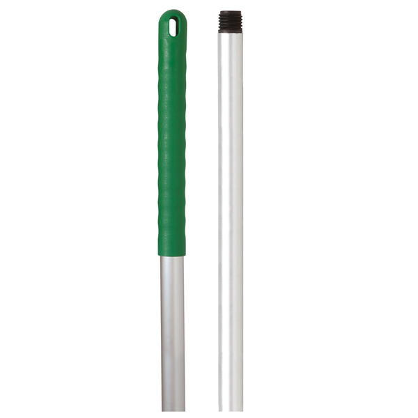 Aluminium Hygiene Handle with Screwfix Connection (Green)