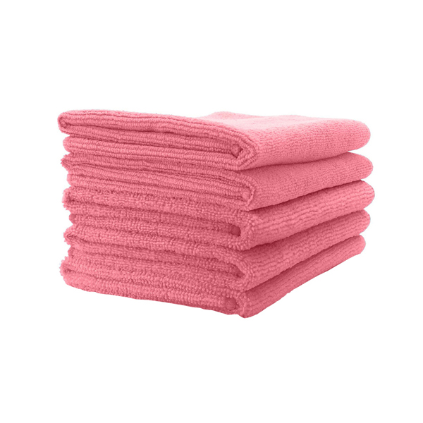 Microfibre Cloth - (Pink) Pack of 5