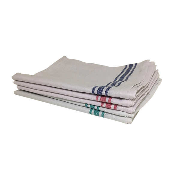 White Cotton Tea Towel (Pack of 5)