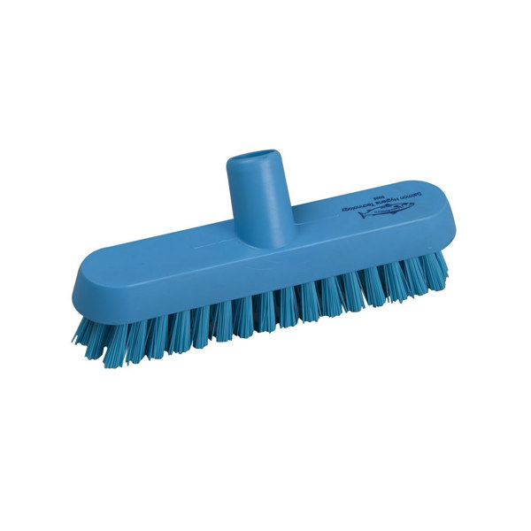 Hill Brush Extra Stiff Deck Scrub (Blue) 