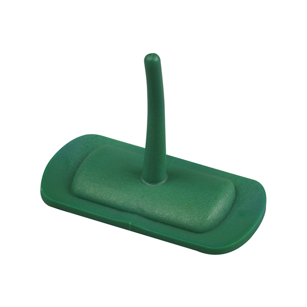 Hill Brush Plastic Hook (Green)