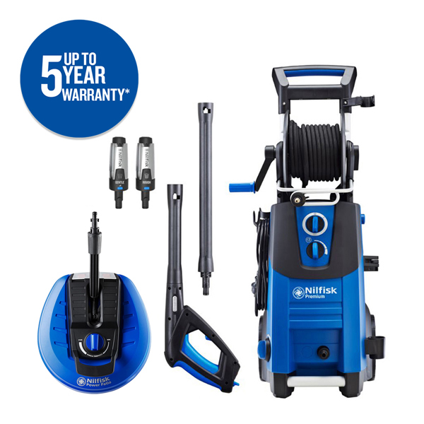 Nilfisk Premium 180 Home Pressure Washer Bundle