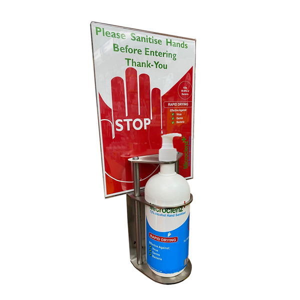 JMS Wall Mounted Sanitiser Dispensing Station