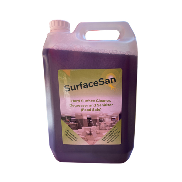 JMS SurfaceSan Covid-19 Certified Hard Surface Sanitiser (5 Litre)