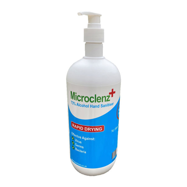 Microclenz 73% Alcohol Hand Sanitiser (1 Litre)