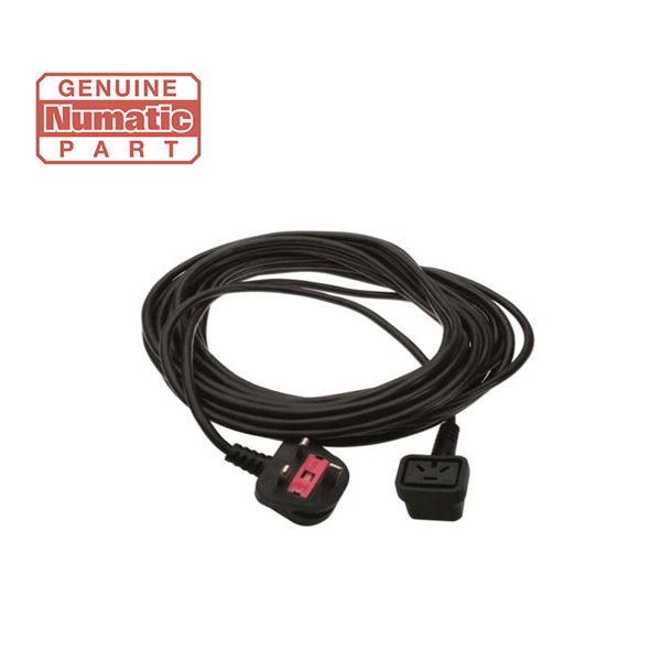 Numatic 10m x 1.5mm 3 Core Cable (UK Plug)