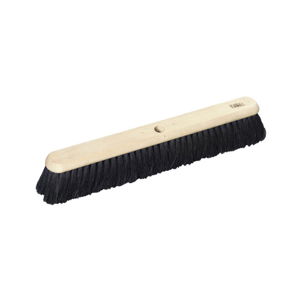 Hill Brush Industrial Medium Black Bassine/Coco Platform Broom (610mm)