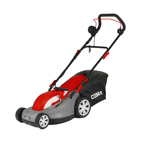 Cobra GTRM38 38cm Electric Rear Roller Lawn Mower (Hand Propelled)