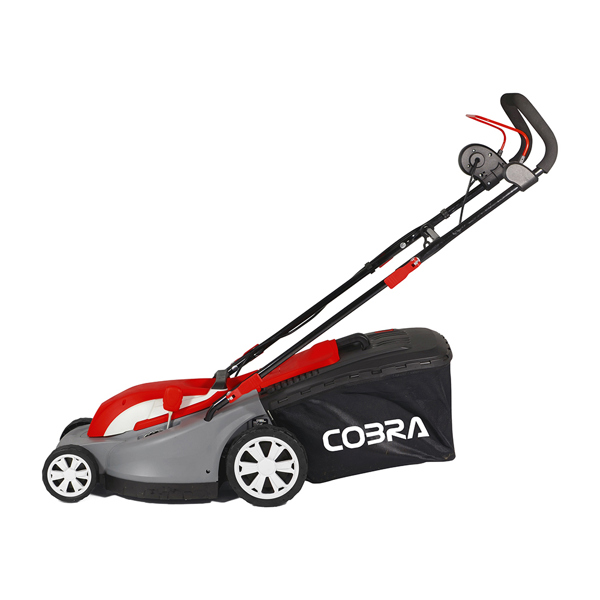 Cobra GTRM38 38cm Electric Rear Roller Lawn Mower (Hand Propelled)