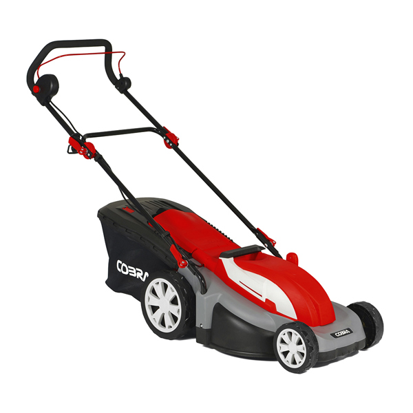 Cobra GTRM43 43cm Electric Rear Roller Lawn Mower (Hand Propelled)