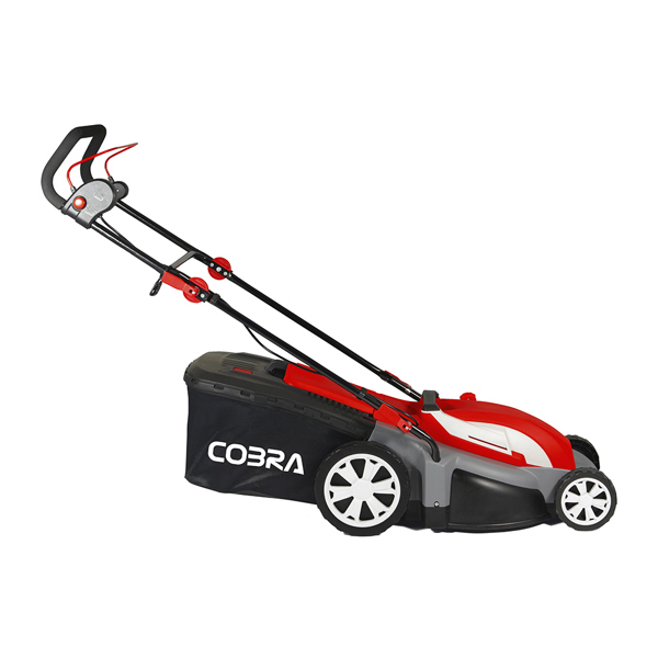 Cobra GTRM43 43cm Electric Rear Roller Lawn Mower (Hand Propelled)