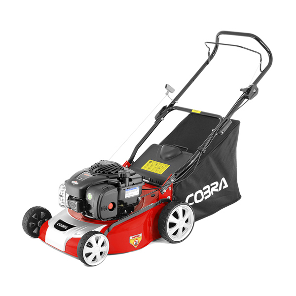 Cobra M40B 40cm B&S Petrol Lawn Mower (Hand Propelled)  