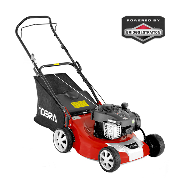 Cobra M46B 46cm B&S Petrol Lawn Mower (Hand Propelled)