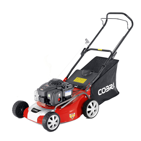 Cobra M46B 46cm B&S Petrol Lawn Mower (Hand Propelled)