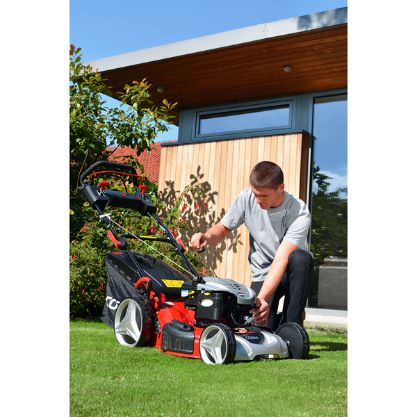 Cobra MX514SPB 51cm B&S Petrol Lawn Mower (Self Propelled - 4 Speed)