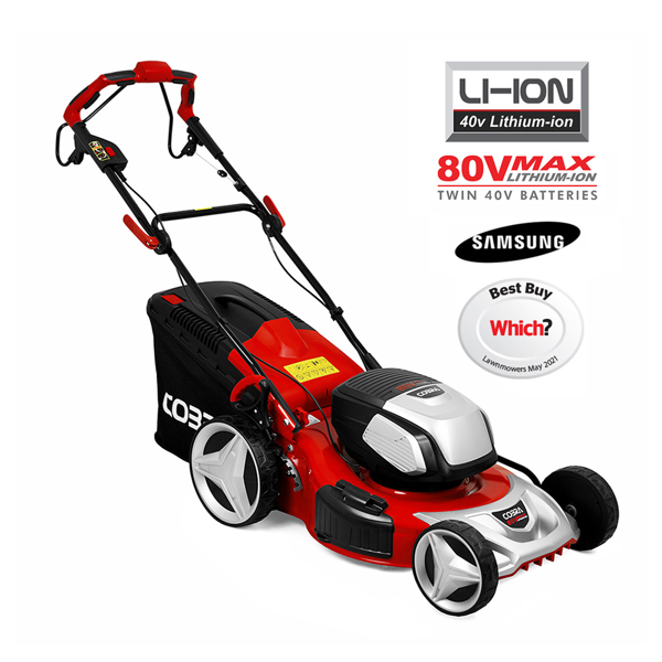 Cobra MX51S80V 51cm 80v Cordless Lawn Mower (Self Propelled)