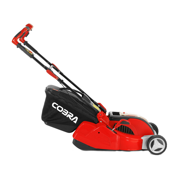 Cobra RM4140V 41cm 40v Cordless Rear Roller Lawn Mower with Battery & Charger (Hand Propelled)
