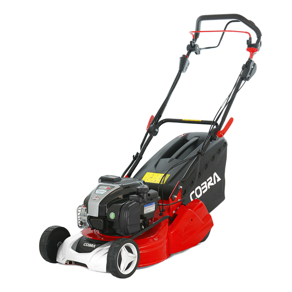 Cobra RM433SPBI 43cm B&S Petrol Rear Roller Lawn Mower (Self Propelled - 3 Speed)