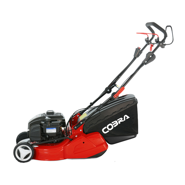 Cobra RM433SPBI 43cm B&S Petrol Rear Roller Lawn Mower (Self Propelled - 3 Speed)