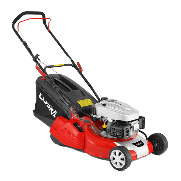 Cobra RM46C 46cm Petrol Rear Roller Lawn Mower (Hand Propelled)