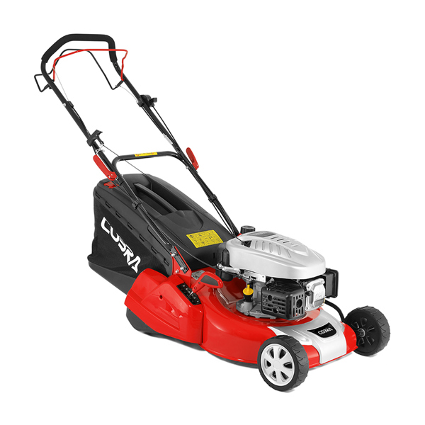 Cobra RM46SPC 46cm Petrol Rear Roller Lawn Mower (Self Propelled)