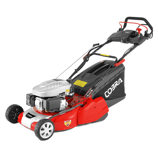 Cobra RM46SPCE 46cm Petrol Rear Roller Lawn Mower (Self Propelled)