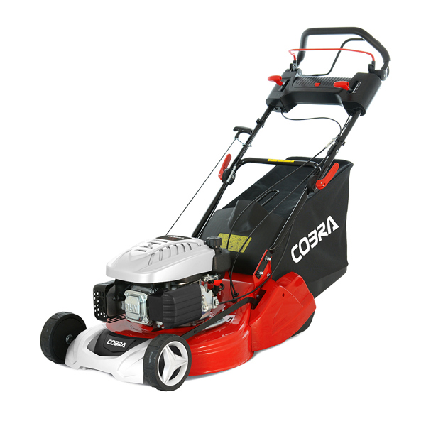 Cobra RM514SPC 51cm Petrol Rear Roller Lawn Mower (Self Propelled - 4 Speed)