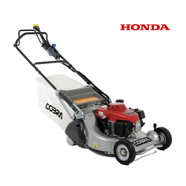 Cobra RM53HSTPRO 53cm Honda Petrol Rear Roller Professional Lawn Mower (Self Propelled - Hydrostatic Drive)