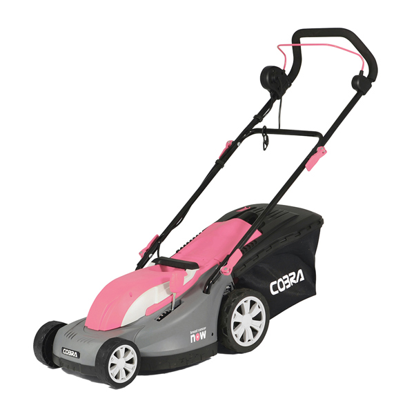 Cobra GTRM38P ''Limited Edition'' 38cm Electric Rear Roller Lawn Mower (Hand Propelled)