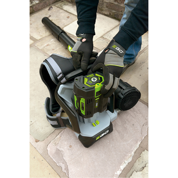 EGO LB6002E 56V Cordless Backpack Leaf Blower with Battery & Charger