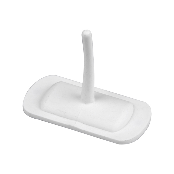 Hill Brush Plastic Hook (White)