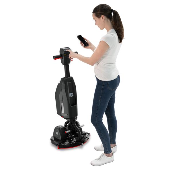 Numatic 244NX-RC Cordless Compact Scrubber Dryer (One Battery)