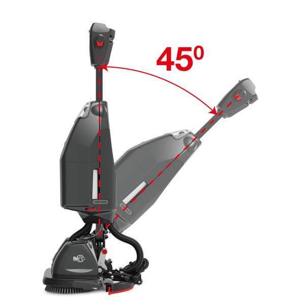 Numatic 244NX-RC Cordless Compact Scrubber Dryer (One Battery)