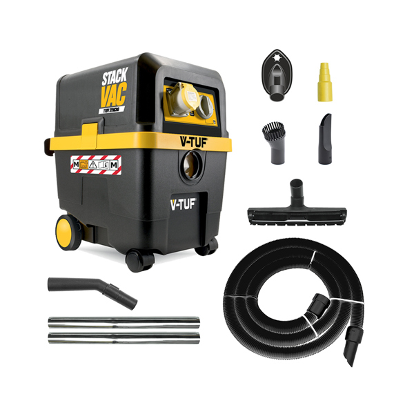 V-TUF M-Class STACKVAC Dust Extractor Vacuum with Power Take Off (110v)