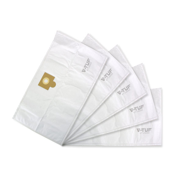 V-TUF VTVS055 H-Class Vacuum Bags (Pack of 5)