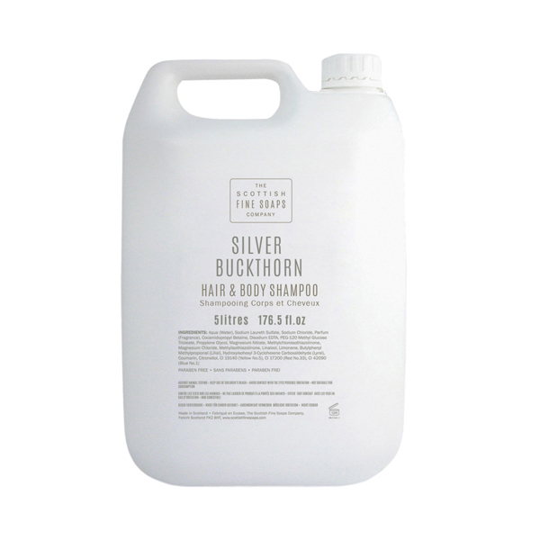 Silver Buckthorn Hair & Body Wash Refill Pack (5 Litre)